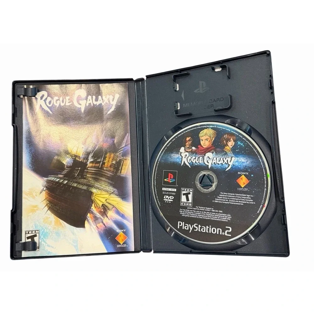 Rogue Galaxy‎ (Sony PlayStation 2, 2007) PS2 Tested